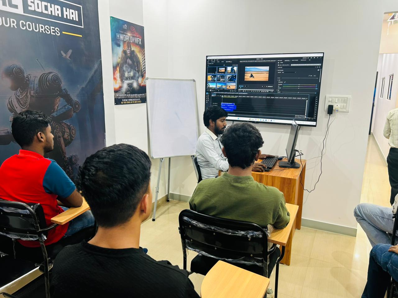 3D Character Animation project by MAAC Ghaziabad RDC student